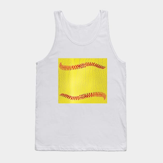 Softball ball surface Tank Top by 2SUNS